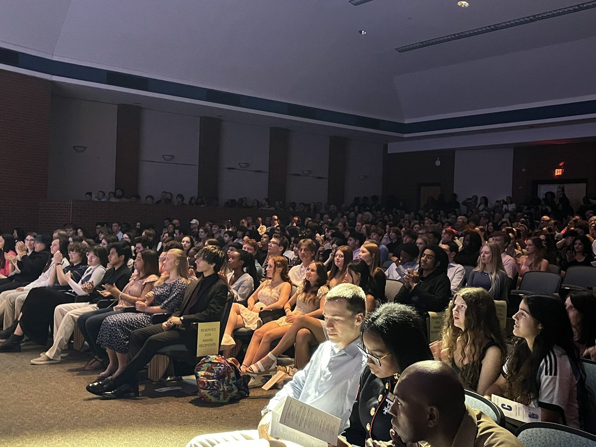 It was a packed house at Awards Night Tuesday and such an honor and joy to celebrate almost 300 Centennial students recognized for stand-out academic performance.