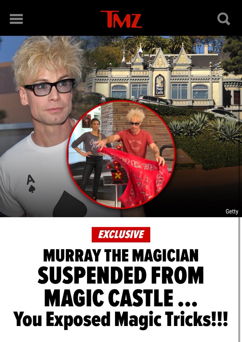 A Vancouver magician is making international headlines for revealing how some simple magic tricks are done online.  He’s even been suspended by Hollywood’s famous Magic Castle!  ⁦@MurraySawChuck⁩ joins us tonight on #SteeleandVance 8pm ⁦@CHEK_media⁩