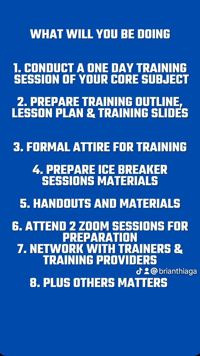 Calling All Hrdf / Hrdcorp Trainers Who Have Yet To Get Yourself Accredited 

Register Here
forms.gle/oJaXx95MYGr8mn…

Get It Done In Just 1 Day All Done For You 

Now Only 2 Slots Left And RM1888 offer with Accommodation Ends Today Normal Fees RM2288

Thank You 
0192717184