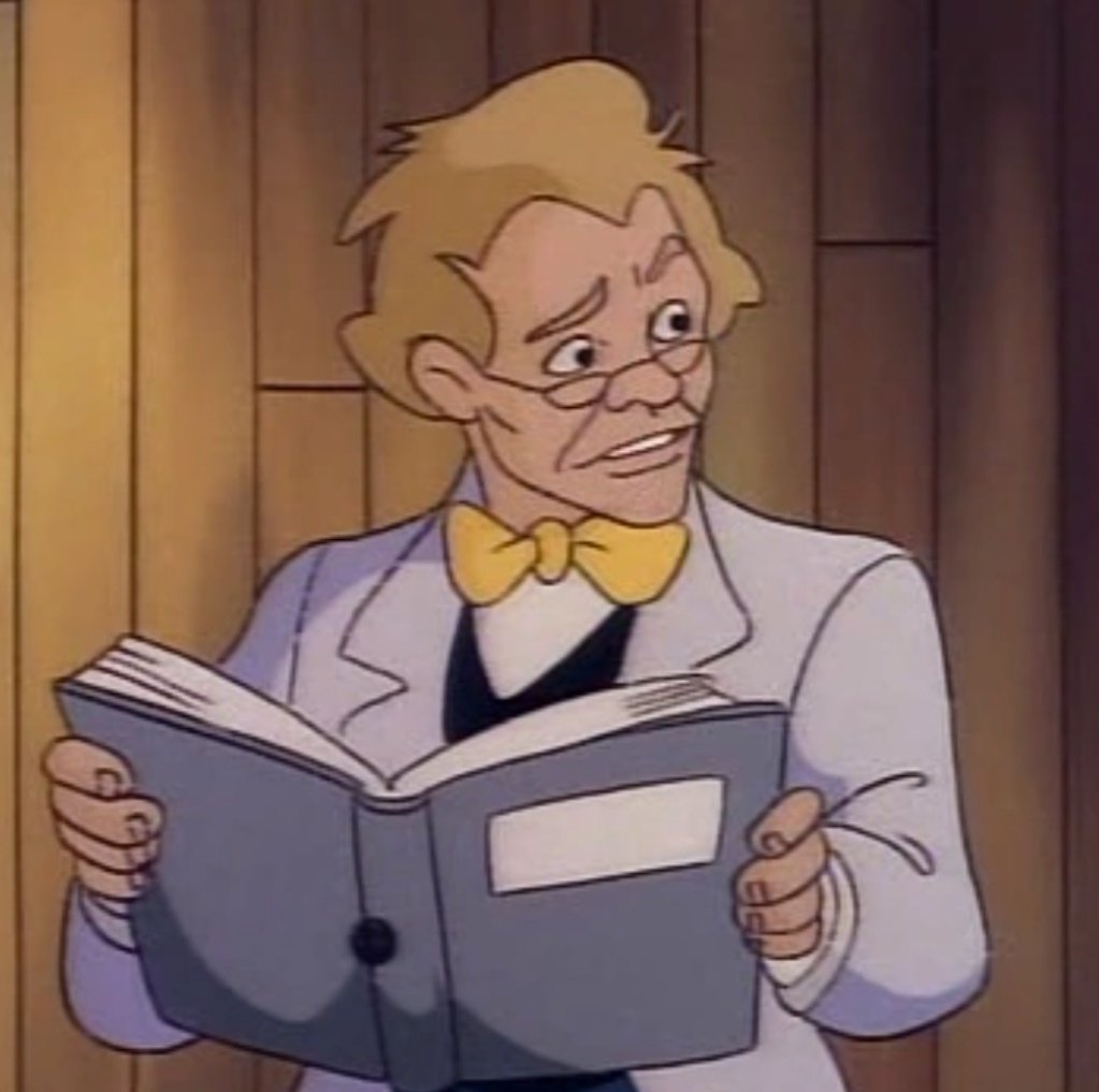 It's so funny how every single iteration of Baxter Stockman looks almost the same except for '87, where he was a little white guy