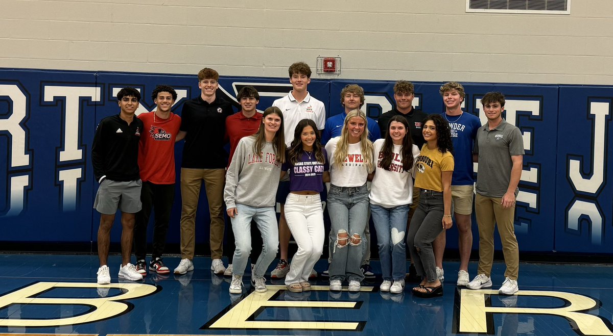 Congrats to Adam Fuller on his commitment to William Jewell and all of our other athletes on their signings today.