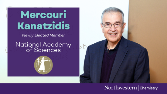 Congratulations, Mercouri Kanatzidis, on your election to the National Academy of Sciences! We celebrate your numerous remarkable accomplishments and unwavering commitment to advancing science.
#NASmember 
@theNASciences @MercouriK 

Discover more ➡️ bit.ly/3Qvpbul