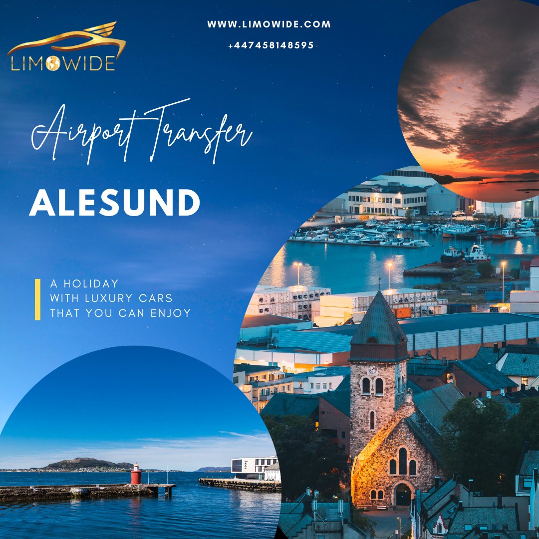 Once you arrive at the Alesund Airport Pre-book your Limo in Alesund with Limowide for a comfortable and hassle-free journey.  #ExclusiveTransfersÅlesund #LimousineExperienceÅlesund #ArriveÅlesund #ExecutiveTravelÅlesund #Limo #Airporttransfer #Privatetaxi #TaxiÅlesund #Limousine
