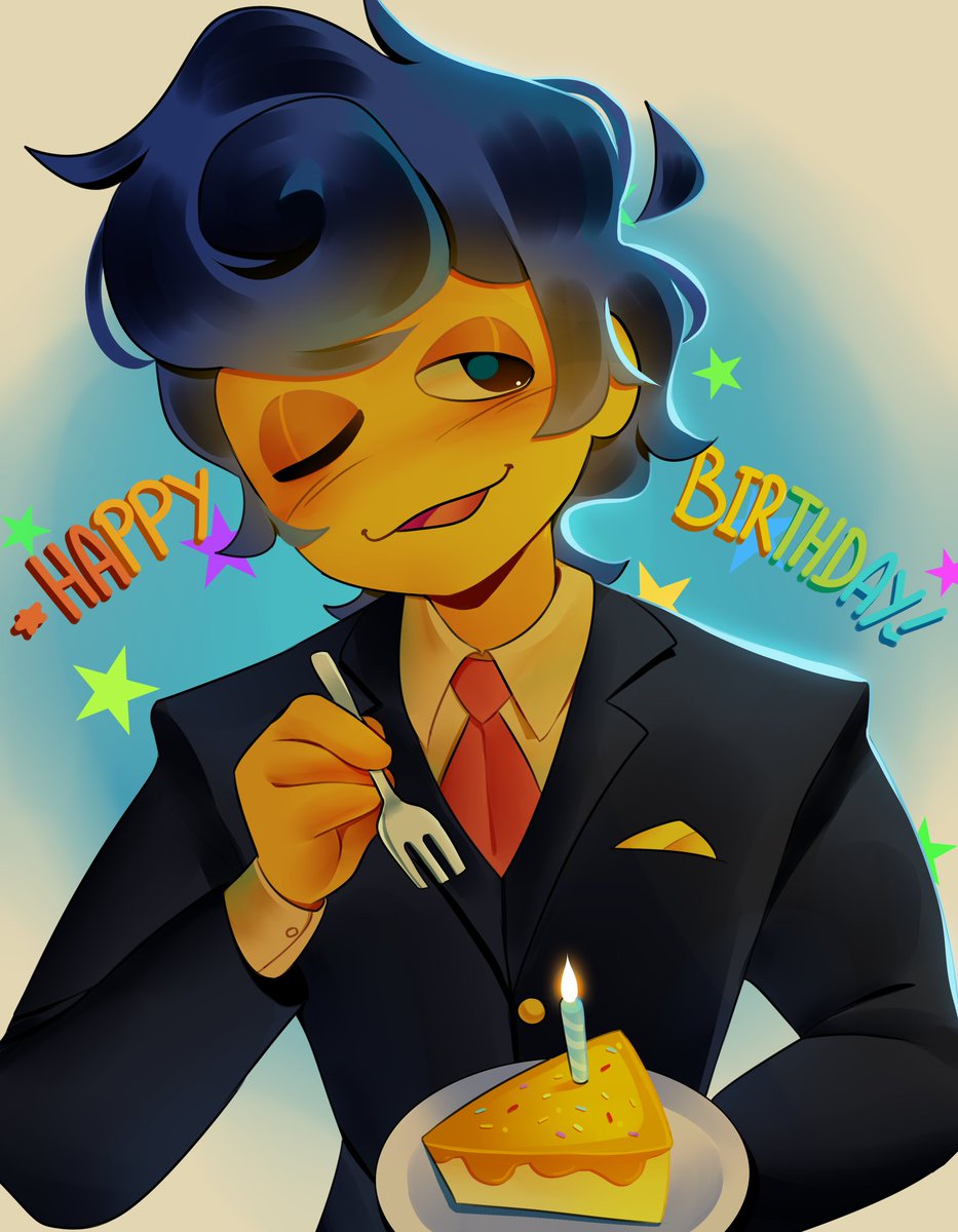 Happy birthday @_PartyCoffin_!!! :D
💫⭐️🌟✨️
☆ #welcomehome #welcomehomearg #art #welcomehomefanart #welcomehomewally #wally #wallydarlingfanart #welcomehomepuppetshow #wallydarling #painttoolsai ☆