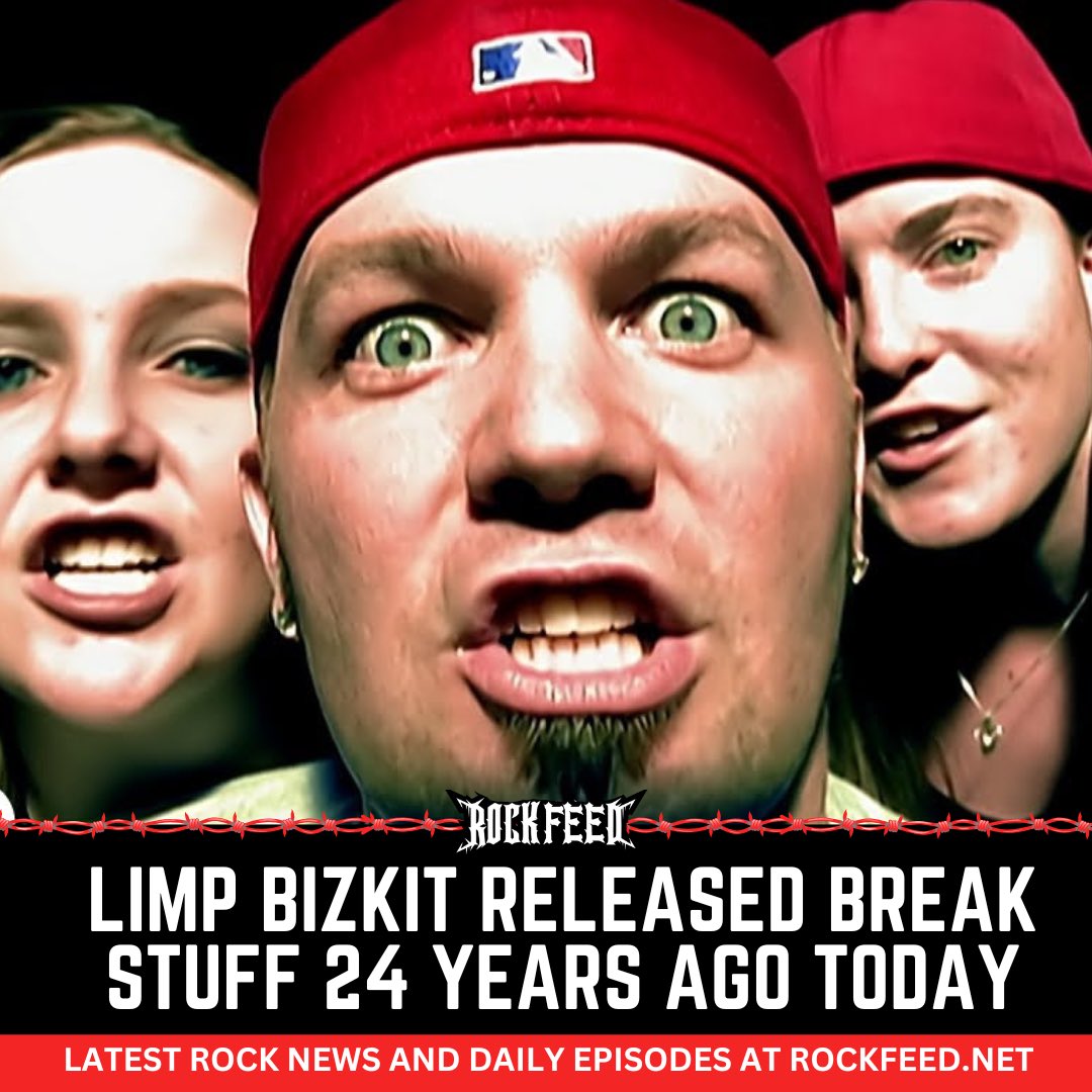 Limp Bizkit dropped Break Stuff 24 years ago today. 😳🤘