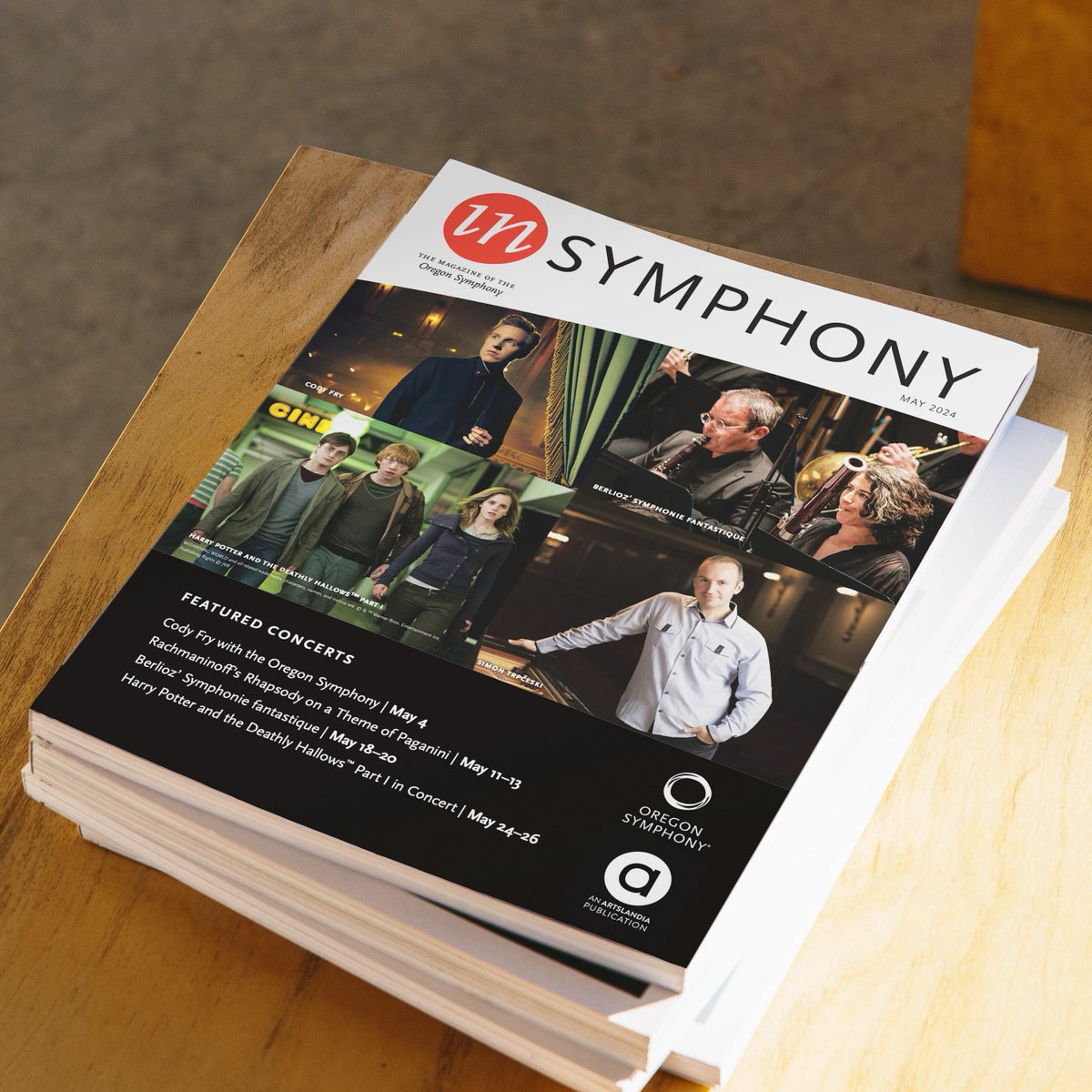 @oregonsymphony's concerts this month showcase some of their incredible range. plus two powerful classical programs, they welcome Grammy nominee Cody Fry, then they share the seventh installment of Harry Potter. playbills.artslandia.com/oregon-symphon…