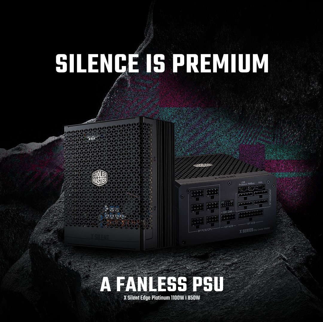 They say silence is golden, but X Silent Edge is Platinum. We've taken premium to another level of peace and quiet. What's your definition of a premium PSU?