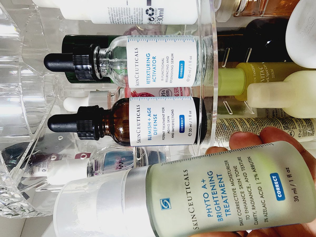 Dentro de los hauls que hice, también he comprado productos de skinceuticals !! Este combo es TOP 💓 De hecho el phyto A+ ya se me va a terminar 🫢 Estos productos y otras marcas los pude comprar en dermotienda.shopping