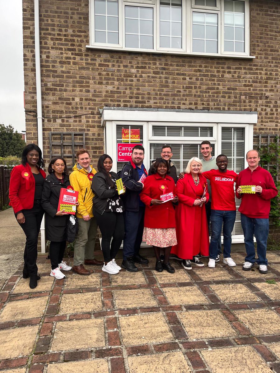Now that polls have closed it has been one long day but so proud of our @MMLabour team out until 10 tonight supported by @MMLabour MP @Siobhain_Mc and leader of @MertonLabour @RossGarrod. Hopefully all our hard work will pay off and we’ll see @SadiqKhan and @LeonieC re-elected.