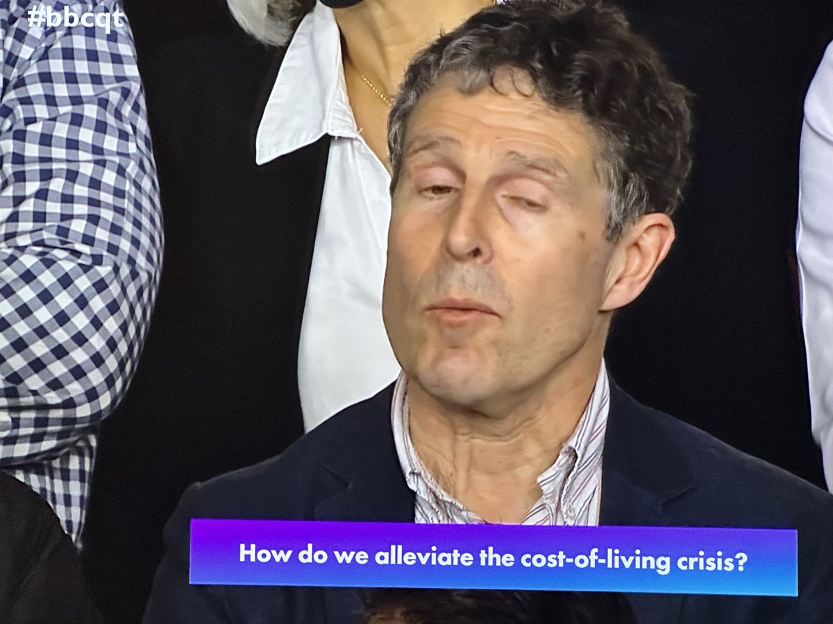 Tory motherfucker endorsing raising the pension age and making people work more hours. Fuck off you absolute nonce #bbcqt