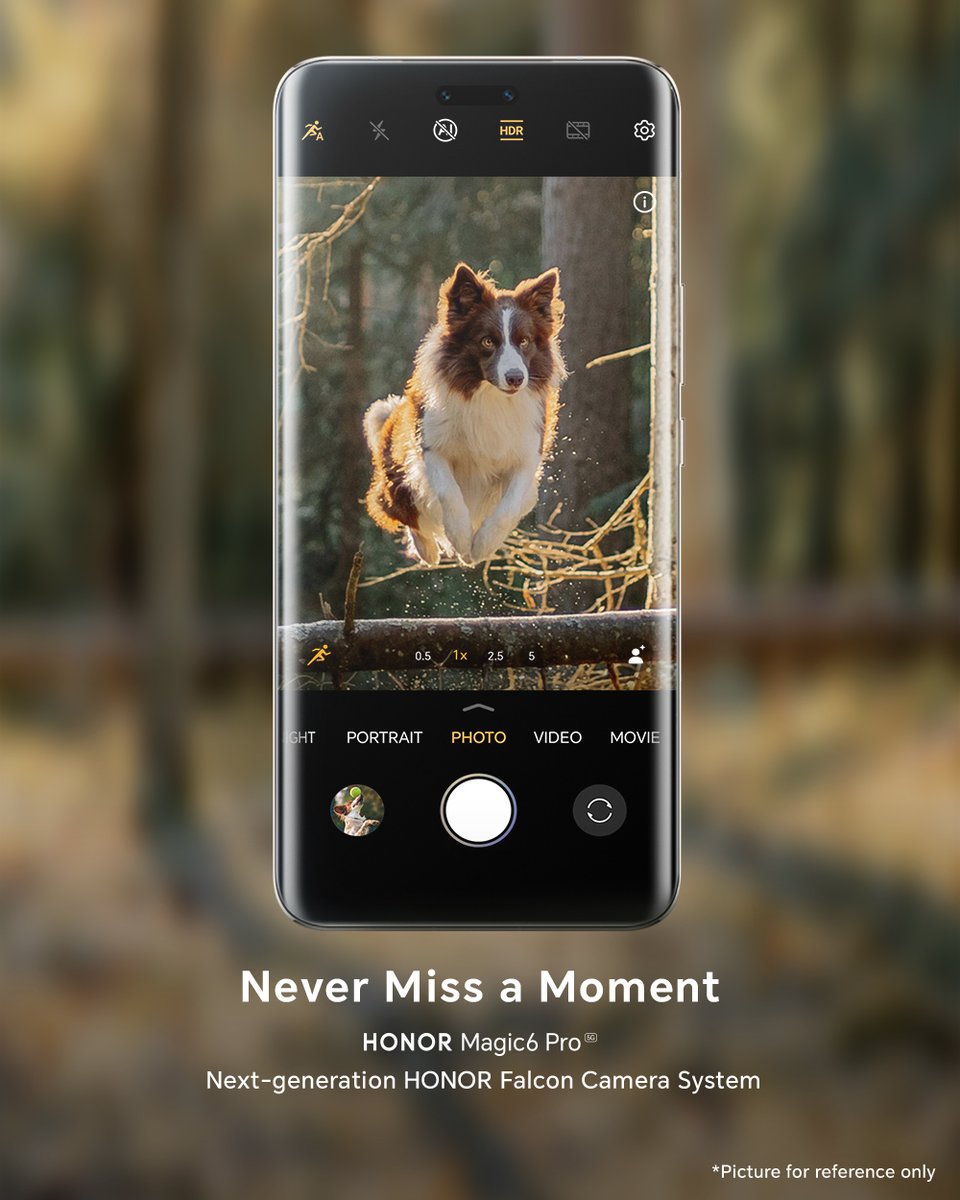 Captura la Magia de los mejores momentos. 💫
El NUEVO #HONORMagic6Pro integra un sistema de Inteligencia Artificial para congelar el movimiento en tus fotografías.
#DiscoverTheMagic #HONORMagicSeries