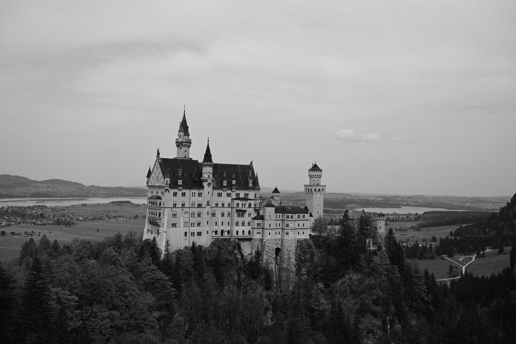 Schloss Neuschwanstein.