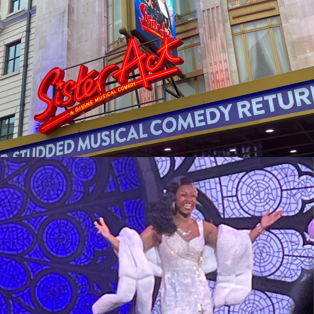 The fabulous Beverley Knight #sisteract #westend #dominiontheatre #london
