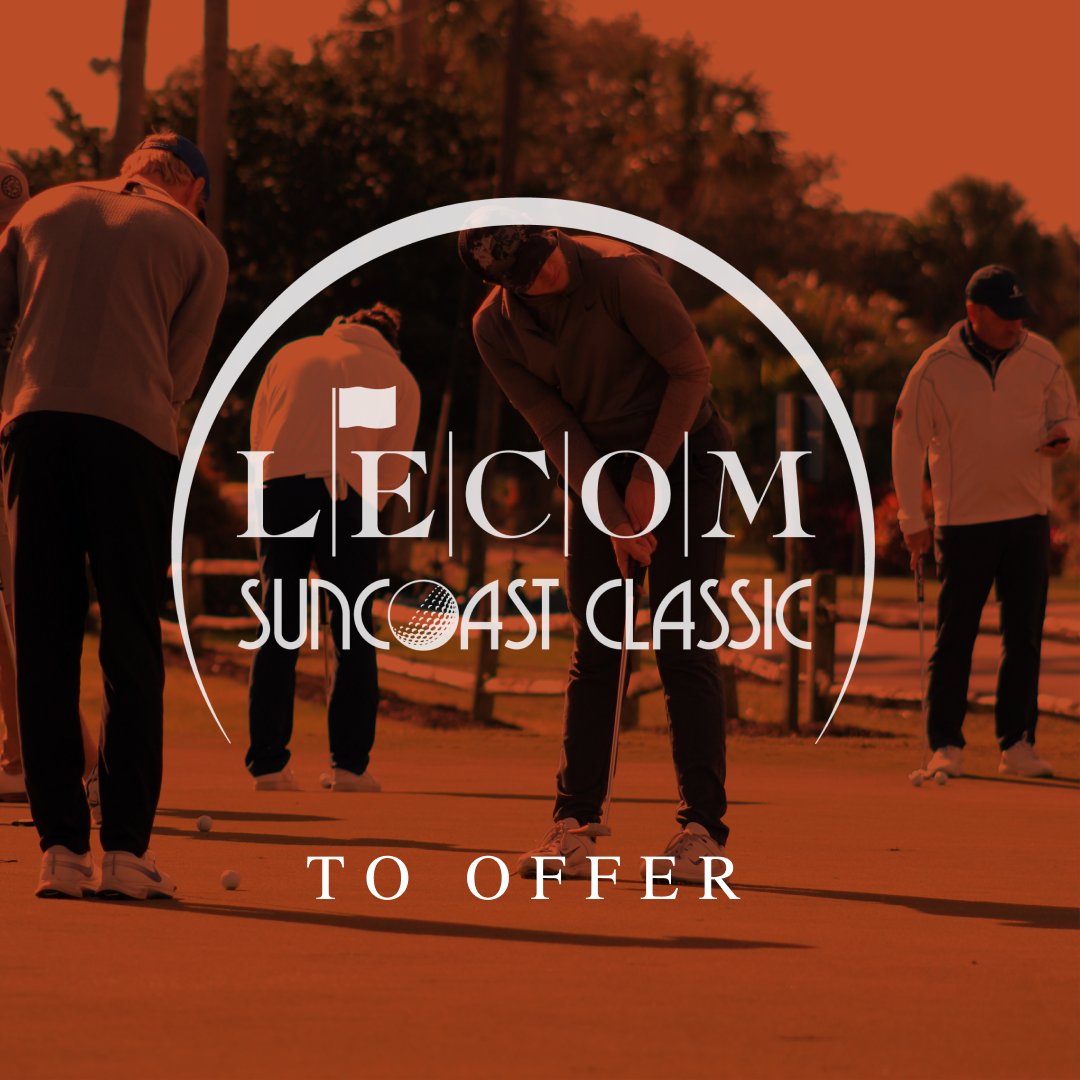 NewYearsInv's tweet image. JOINT PRESS RELEASE:
LECOM Suncoast Classic, a tournament on The Korn Ferry Tour, Awards Exemption to
St. Petersburg Country Club’s 2025 New Year's Invitational Winner. #lecomsuncoastclassic #newyearsinvitational #NYI #stpetersburgcountryclub  #amateurgolf #kornferrytour #pgatour