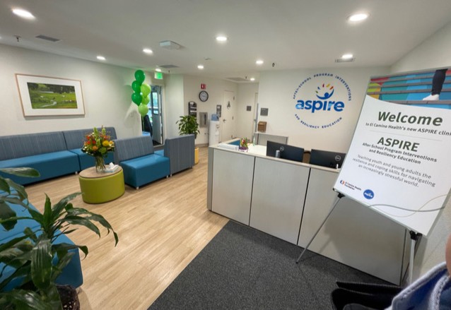 The El Camino Health Foundation hosted a ribbon-cutting ceremony to unveil the ASPIRE program’s new clinic in Los Gatos. ASPIRE offers solutions and provides hope for children, teens and young adults who are dealing with anxiety, depression and other mental health conditions.