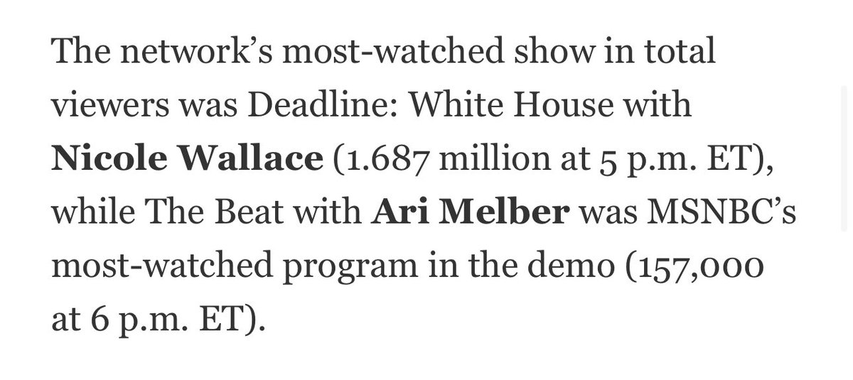 It still blows my mind that George W Bush’s press secretary is the most popular TV news host for modern progressives who are old enough to remember her selling mass surveillance, torture and death.