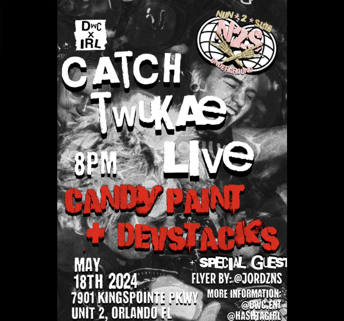 IF YOU IN DA O POP OUT!!!! MAY 18TH #N2S #twukae #whotfis2k #devstacks #candypaint #undergroundmusic 

tickets.holdmyticket.com/tickets/430964…