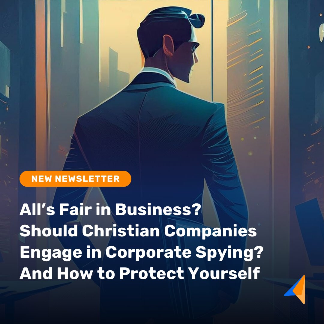Where is the line between research and corporate espionage?🧐 Learn how to protect your business from getting spied on and why Amazon got caught with its hand in the cookie jar in our latest newsletter.
➡️ bit.ly/4aXUSow

#christianbusiness #christianleaders #senttowin