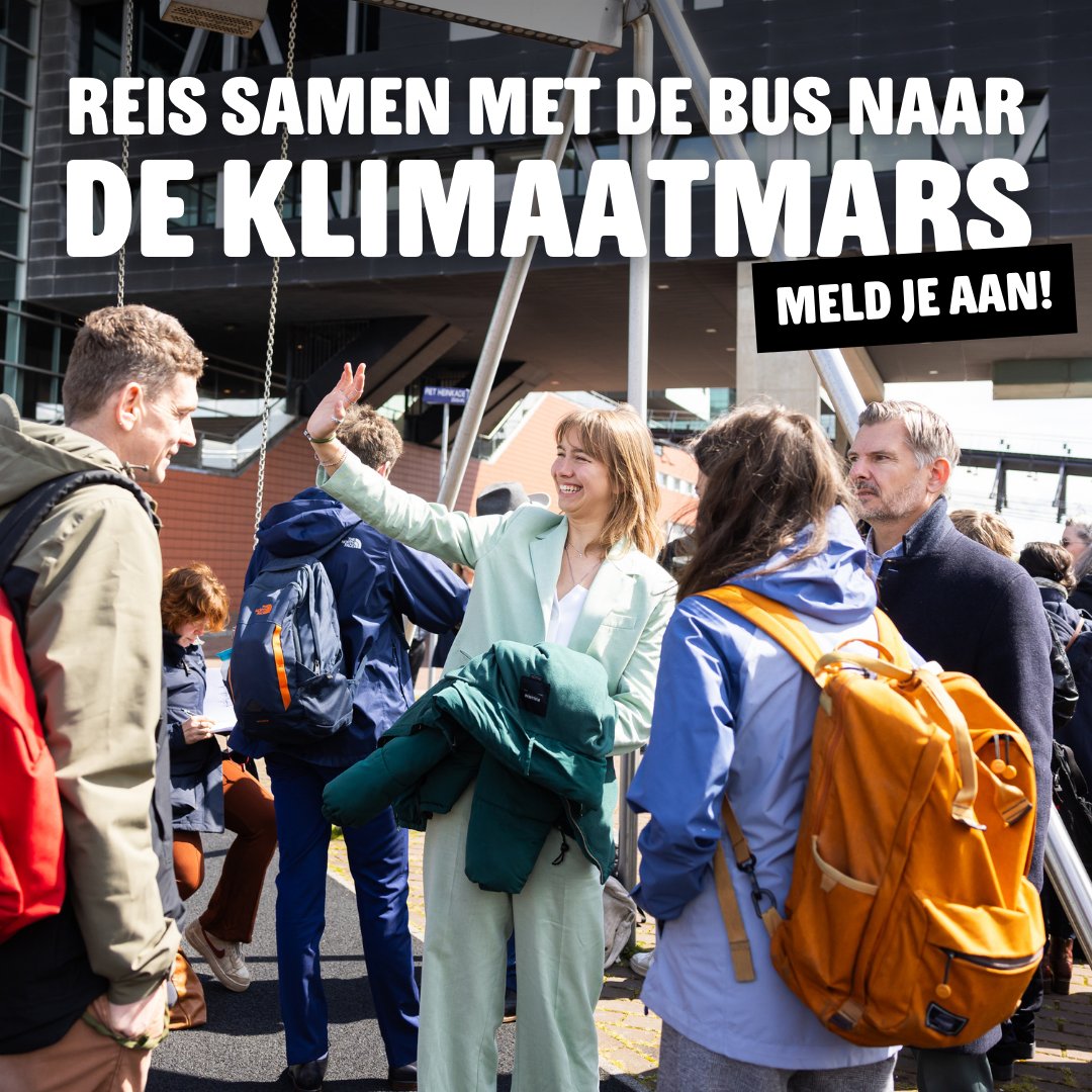 🚌 Gezellig én kosteloos! Voor de #Klimaatmars op de #Zuidas van 31 mei organiseren we vanuit heel het land busreizen. De bus stopt bij Amsterdam Zuid. Hier stap je uit, en loop je zo de mars in! 🚶 Reserveer jouw gratis zitplek: bit.ly/busreizen-klim… #MensenBovenWinst