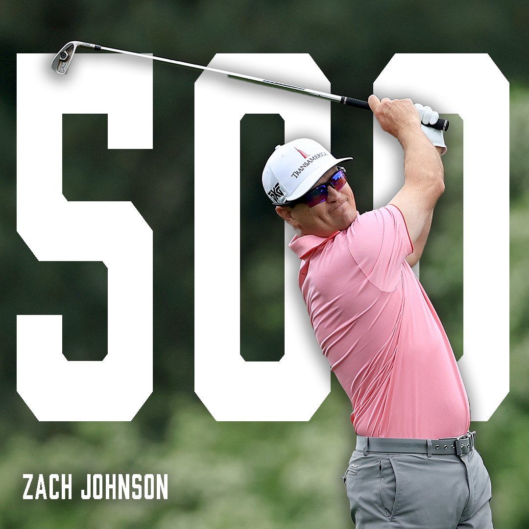 Congrats to #PXG Pro @ZachJohnsonPGA on his 500th start on the @PGATOUR during this week's @CJByronNelson Tournament 🙌 #PXGTroops #GolfCommunity