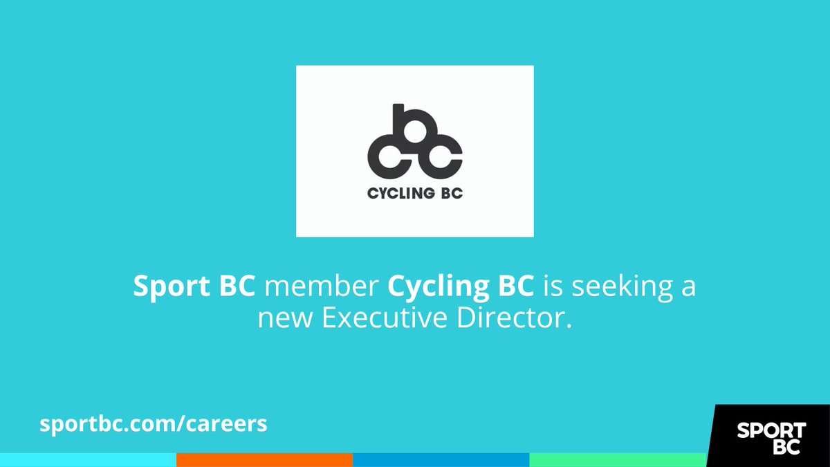 Sport BC member @CyclingBC is seeking a new Executive Director. View the full job posting on the Careers page of our website. sportbc.com/careers-2/