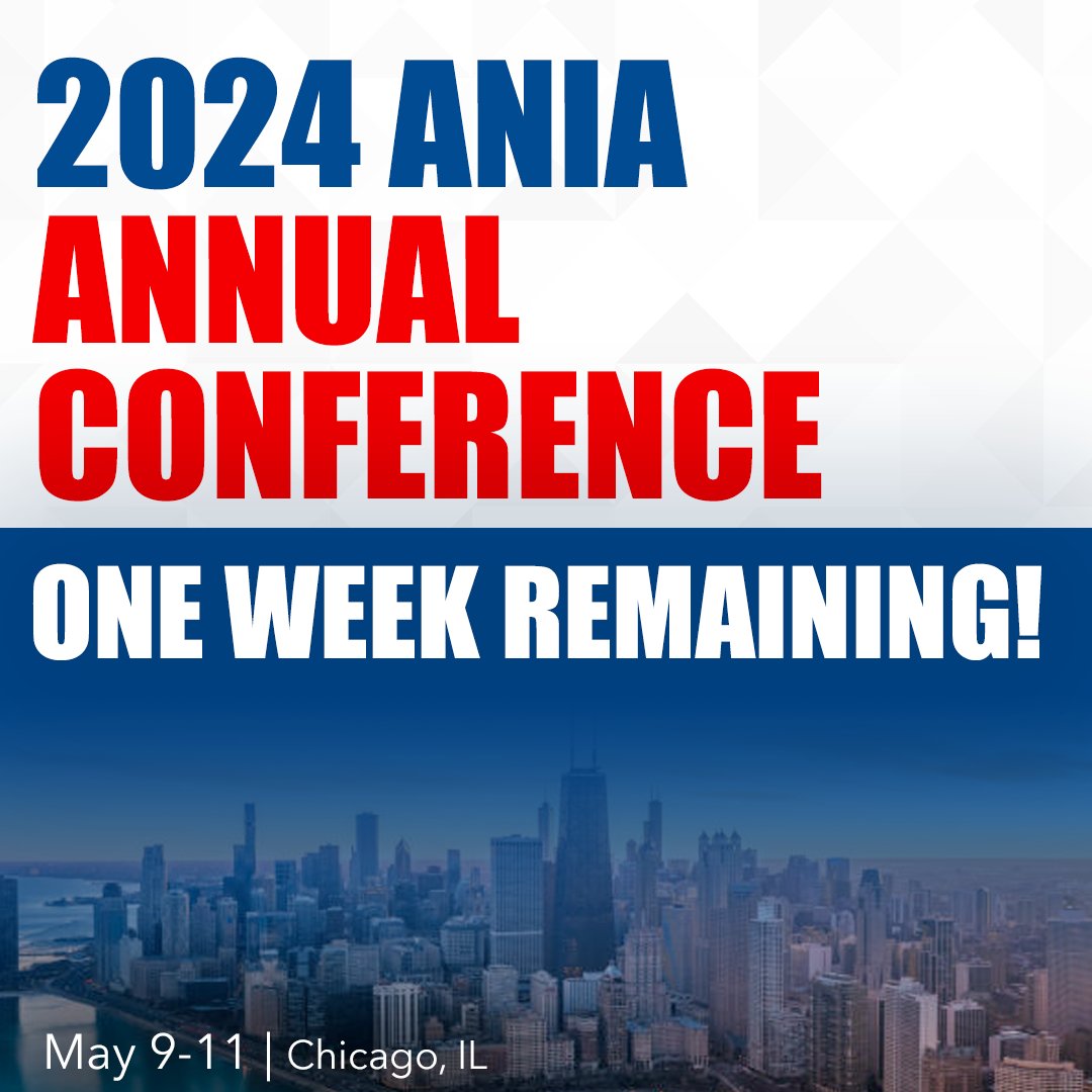 Just one week left until we kick off the ANIA 2024 Annual Conference! There is still time to register and join us virtually. 

Learn more & register👇
ania.org/conference

#NursingInformatics #Conference #Chicago