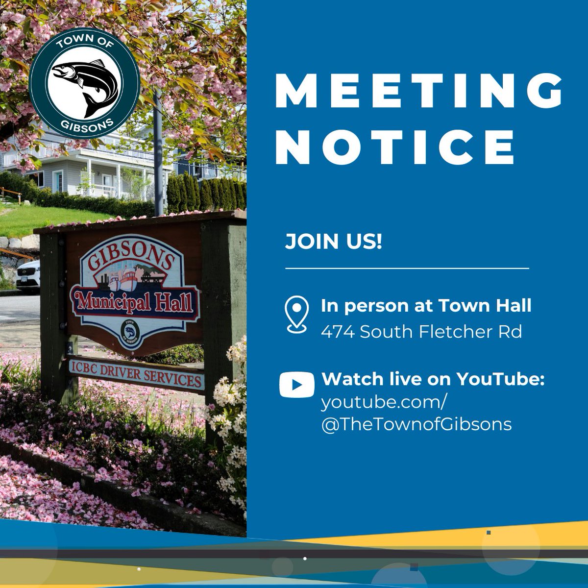 📢 Council Meeting Notice: May 7, 2024, at 7pm ⭐

youtube.com/@TheTownofGibs…