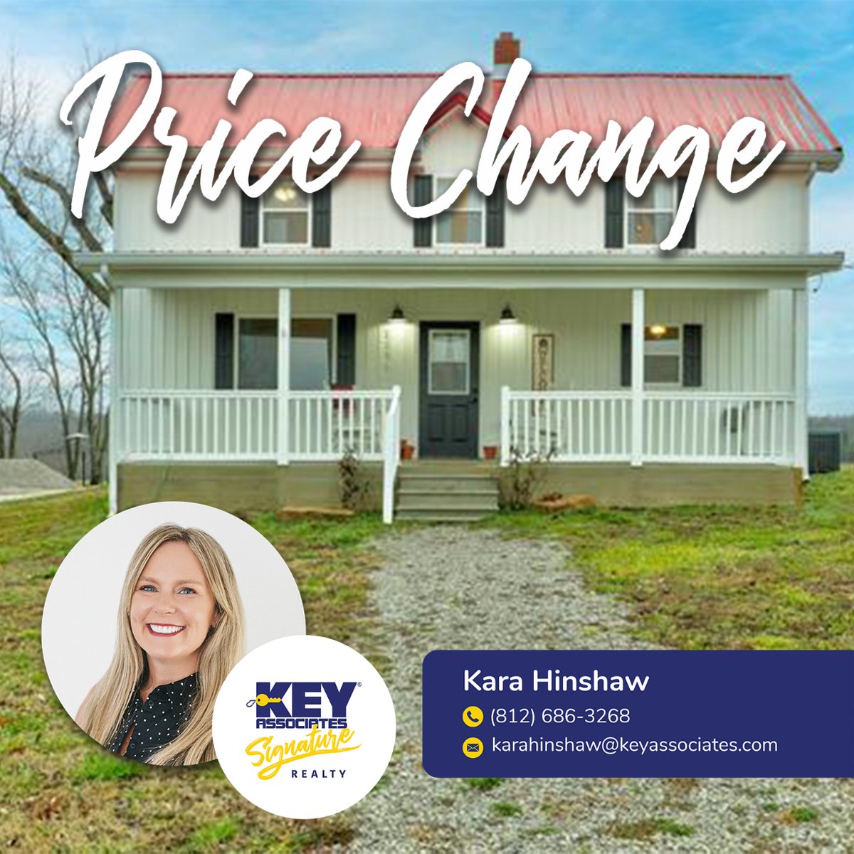 ⬇️ 💵 PRICE DROP 💵 ⬇️
11160 Olden Road, Branchville, IN 47514

Check out the New Price ➡️ keyassociates.com/property/7/269…

#keyassociates #indianarealestate #indianarealestateexperts #realestatemarketexperts #realestateinvestors #homebuyers #pricedrop