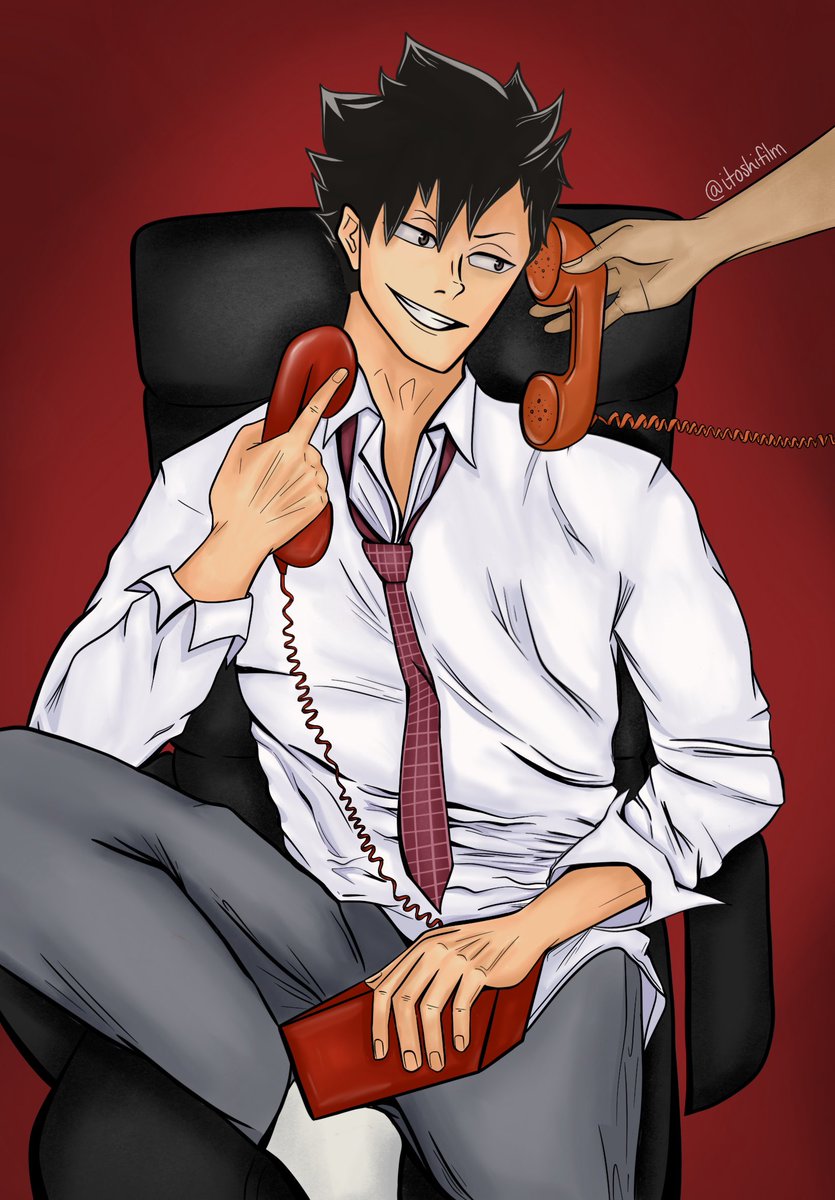 you can’t tell me post timeskip kuroo wouldn’t be serving cunt in the office 

#haikyuu #kuroo #ハイキュー #黒尾鉄朗