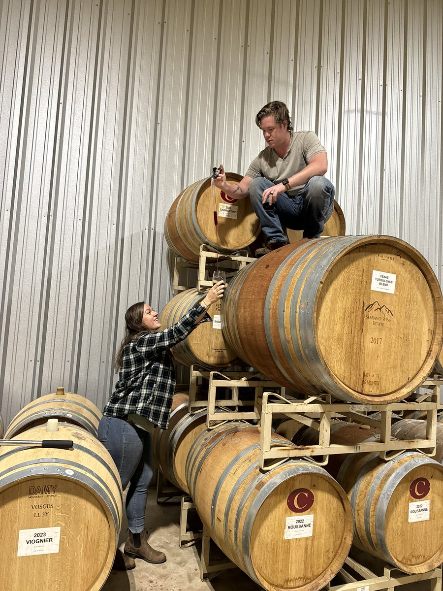 Brice’s favorite day is always topping day. He makes a point to taste every barrel!