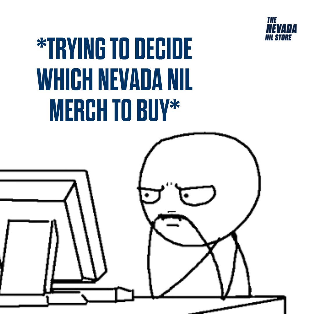 We know it can be a tough decision… 

#NevadaNIL #NevadaNILStore #NILStore #NIL #BattleBorn #NevadaWolfpack