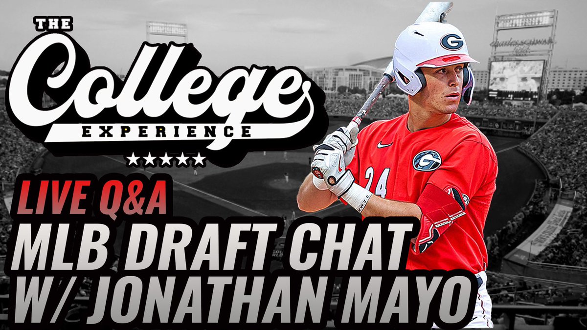 2024 MLB Draft Prospects Q&A With MLBdotcom and MLB Pipeline’s @JonathanMayo 🚨 Available on all platforms #CollegeBaseball #MLB #MLBDraft