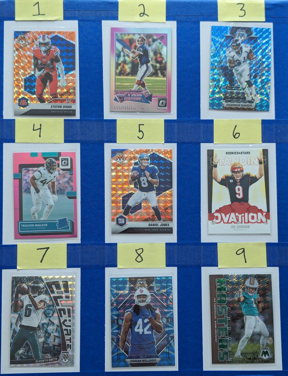 Day 3 | Post 2 -- $0.50/each Claim by number. See pinned for shipping. Sale ends 5/4 #UniqueStacksMay #Football