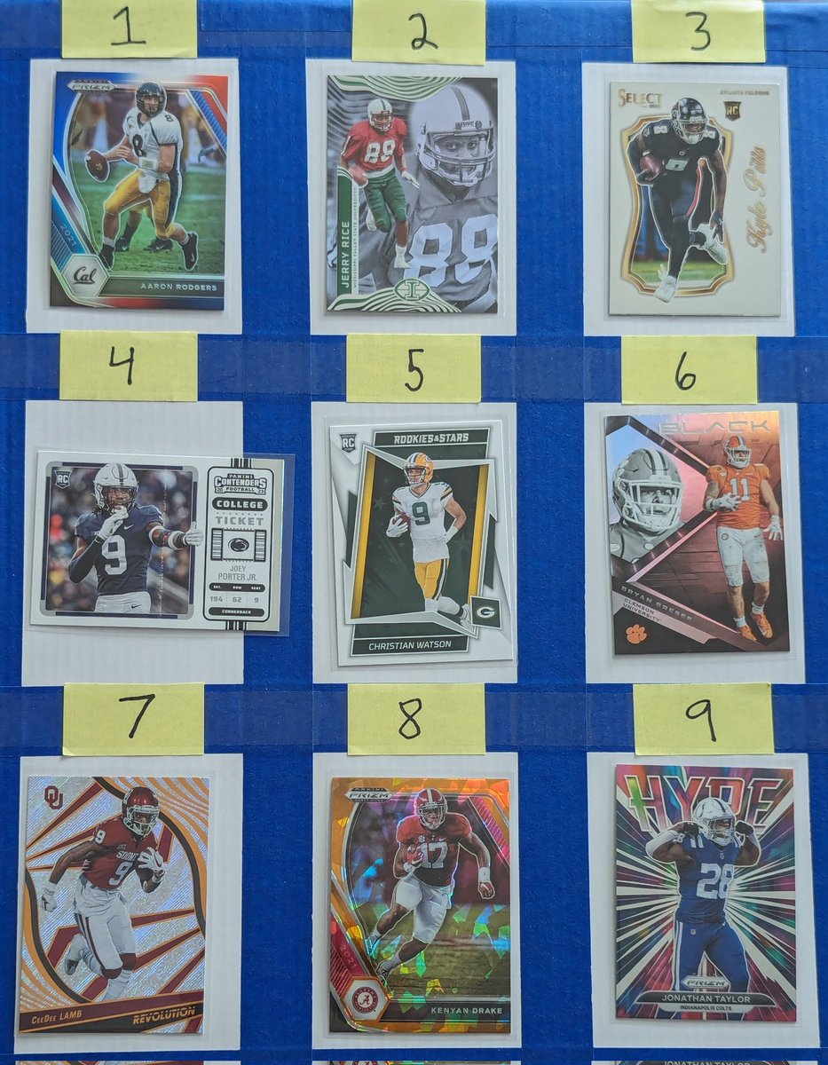 Day 3 | Post 4 -- $0.50/each Claim by number. See pinned for shipping. Sale ends 5/4 #UniqueStacksMay #Football
