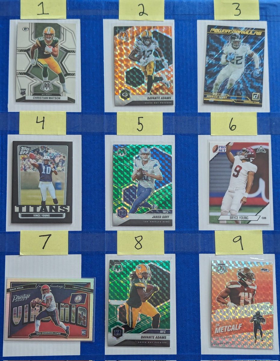 Day 3 | Post 6 -- $0.50/each Claim by number. See pinned for shipping. Sale ends 5/4 #UniqueStacksMay #Football