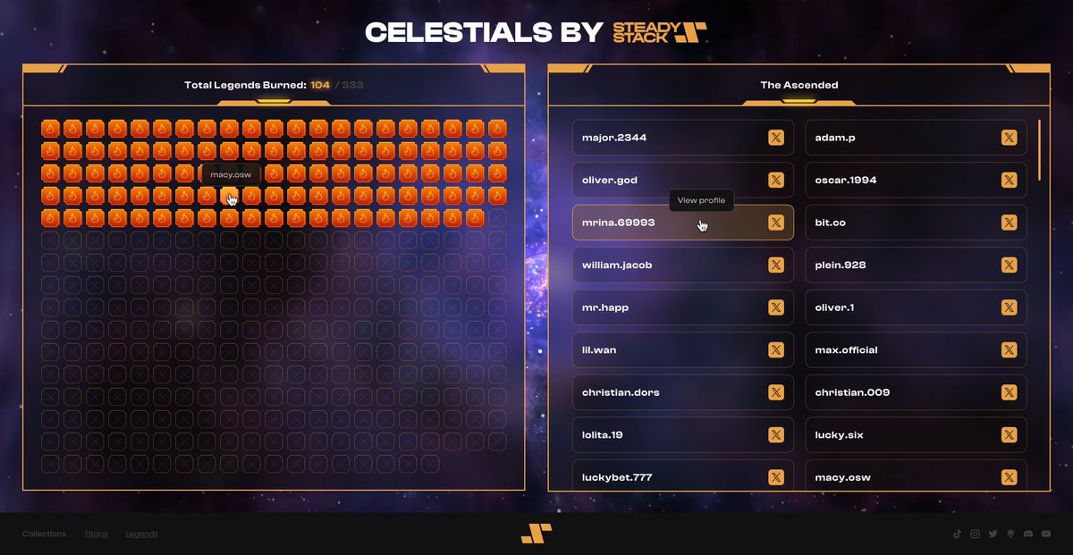 little UI update

celestials will forever have a special place in my heart

the art + the legends coming together in this collective will make this historic 

ascend 💫