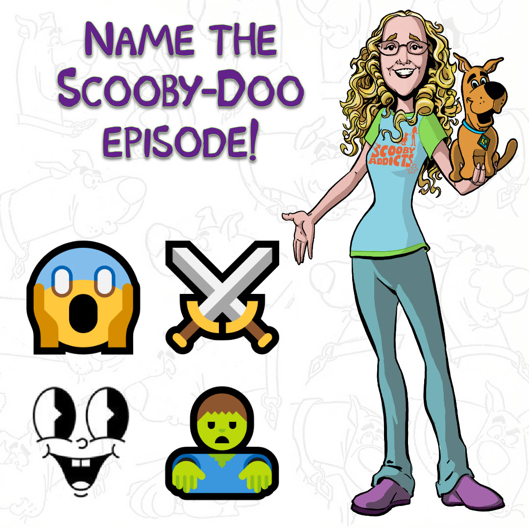 Name the Scooby-Doo episode based on the emojis! #ScoobyDoo #Scooby #NameTheScoobyEpisode Last week's answer: The Sahara Desert and Scotland