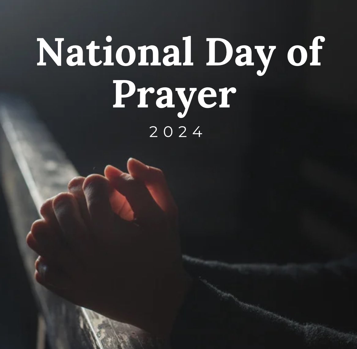 On this National Day of Prayer, we unite as one nation under God to express gratitude for His grace and blessings. Through all the turmoil of this world, He is faithful and good. 'Do not be anxious about anything, but in everything, by prayer and petition, with thanksgiving,