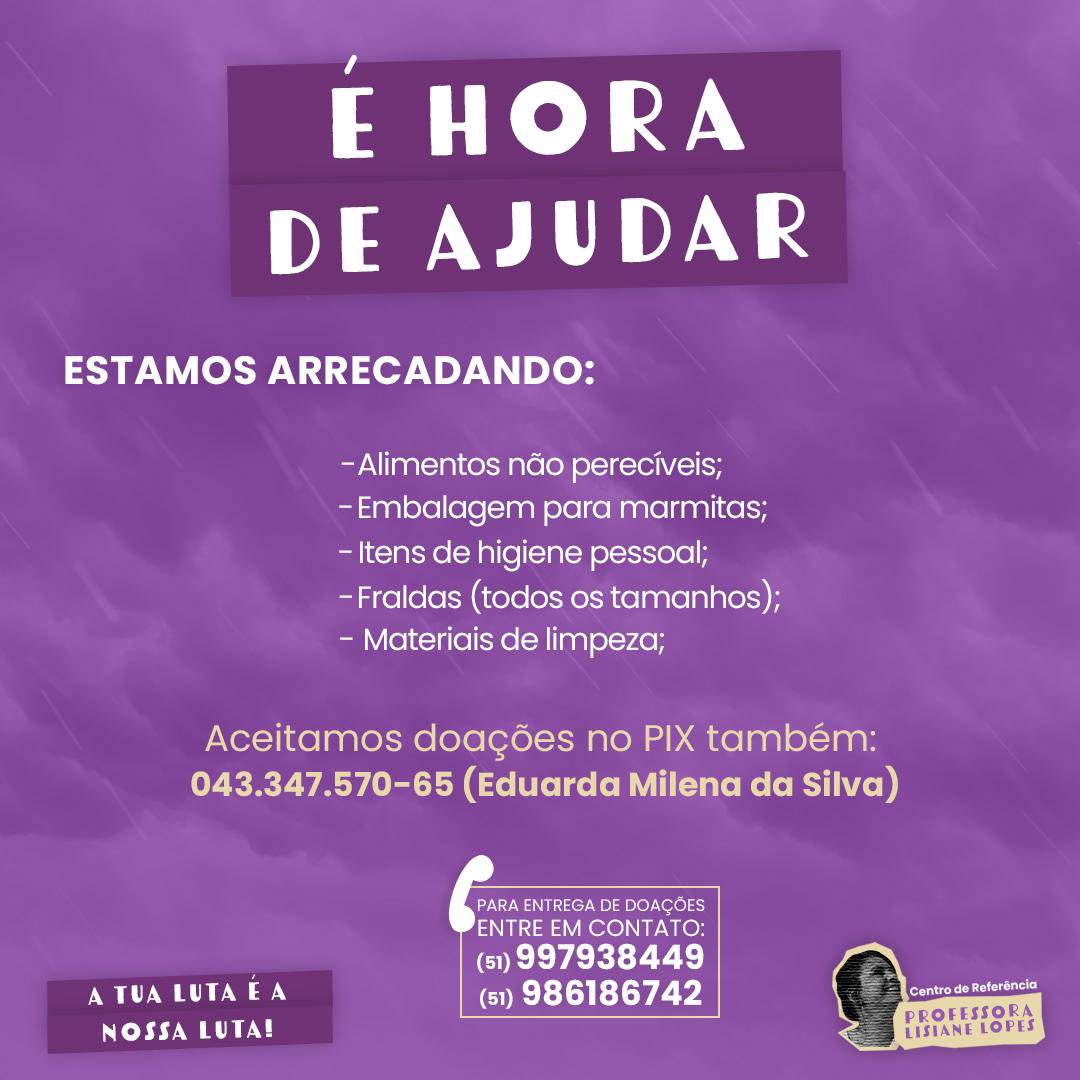 2 dias intensos de trabalho auxiliando as famílias afetadas pela enchente. manhã, tarde, noite e madrugada sem parar. hoje foram feitas 200+ marmitas, distribuídas em todos os abrigos da cidade. e nada disso seria possível sem a ajuda e mobilização de cada um.+