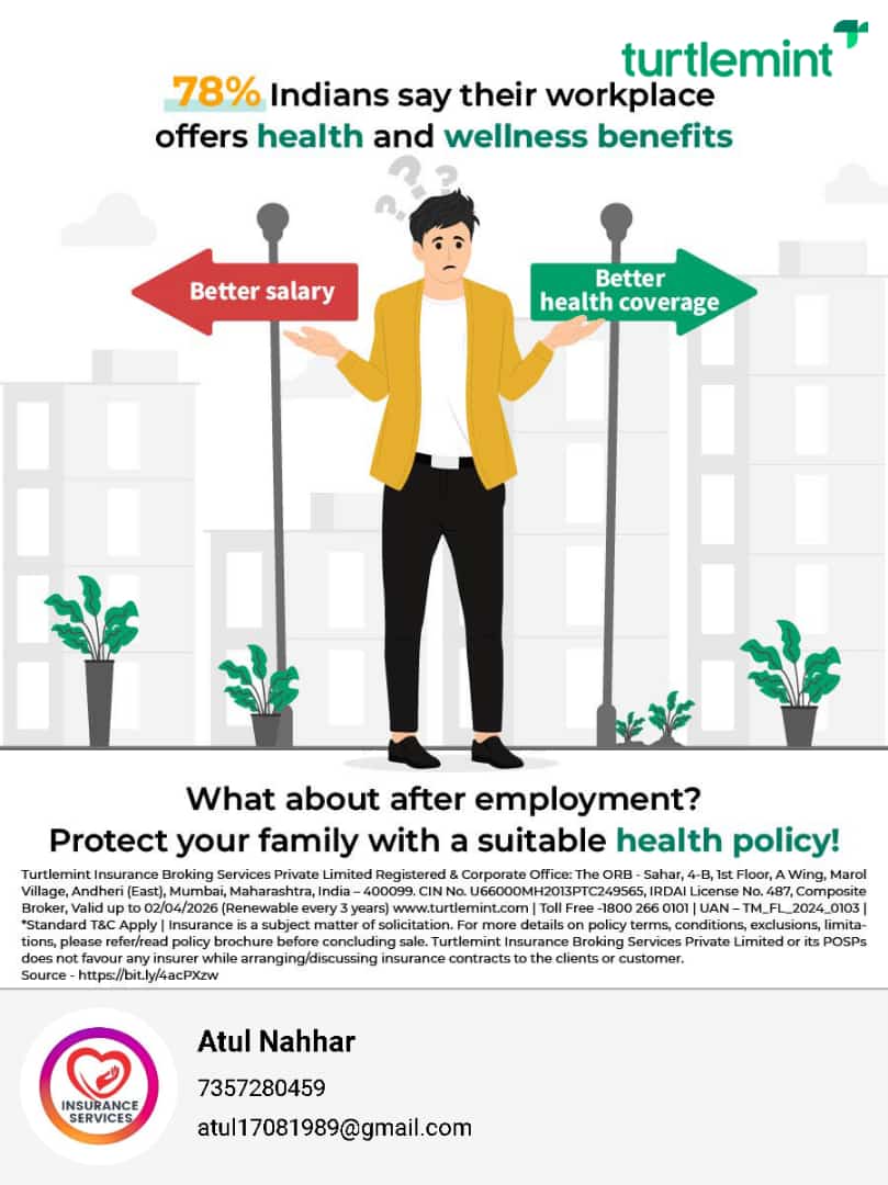 Why depend on anyone else for your family's health and financial security, when you can get Health Insurance instead!