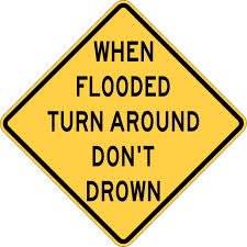 If you see standing water on the roadway, do not drive through it. Turn around and find an alternate route while our stormwater system works to move the rainwater off the street. #Safety #Tulsa #okwx