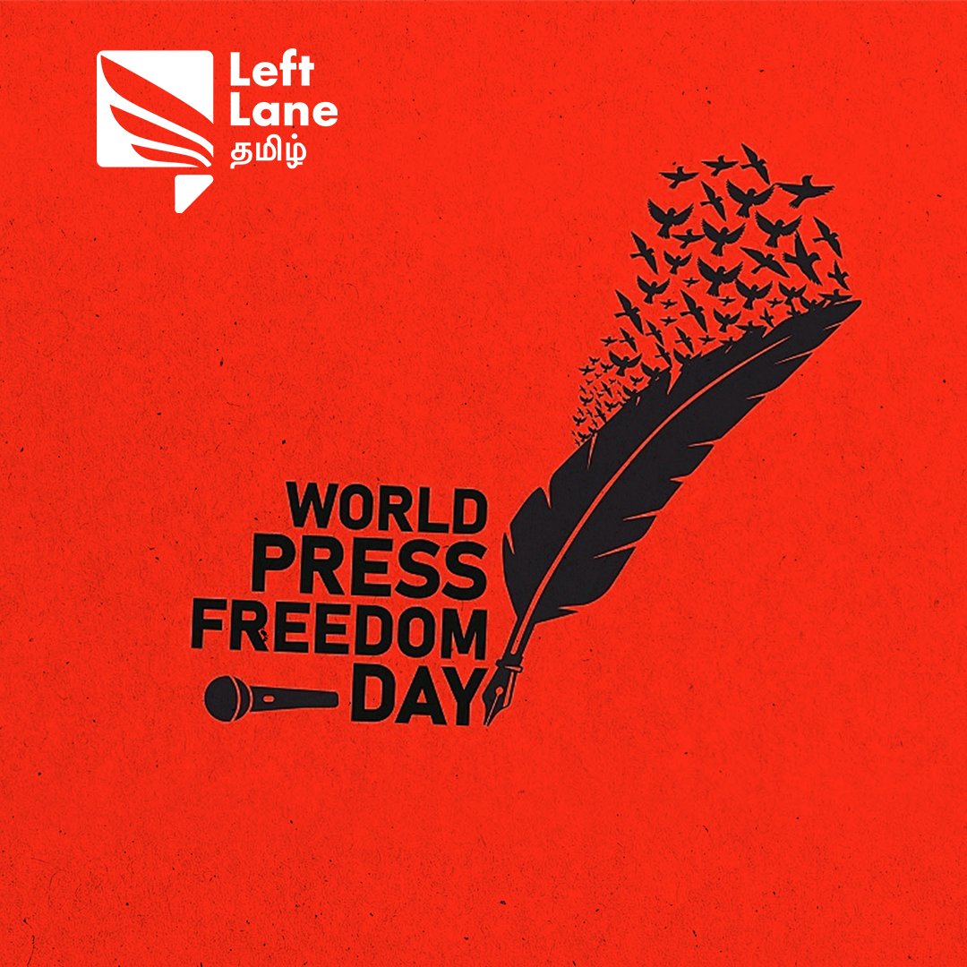 “Freedom of the  press is not just important to democracy, it is democracy.” - Walter Cronkite
Happy Press Freedom Day. 📷

#pressfreedomday #PressFreedom #leftlanetamil #pressfreedomday2024