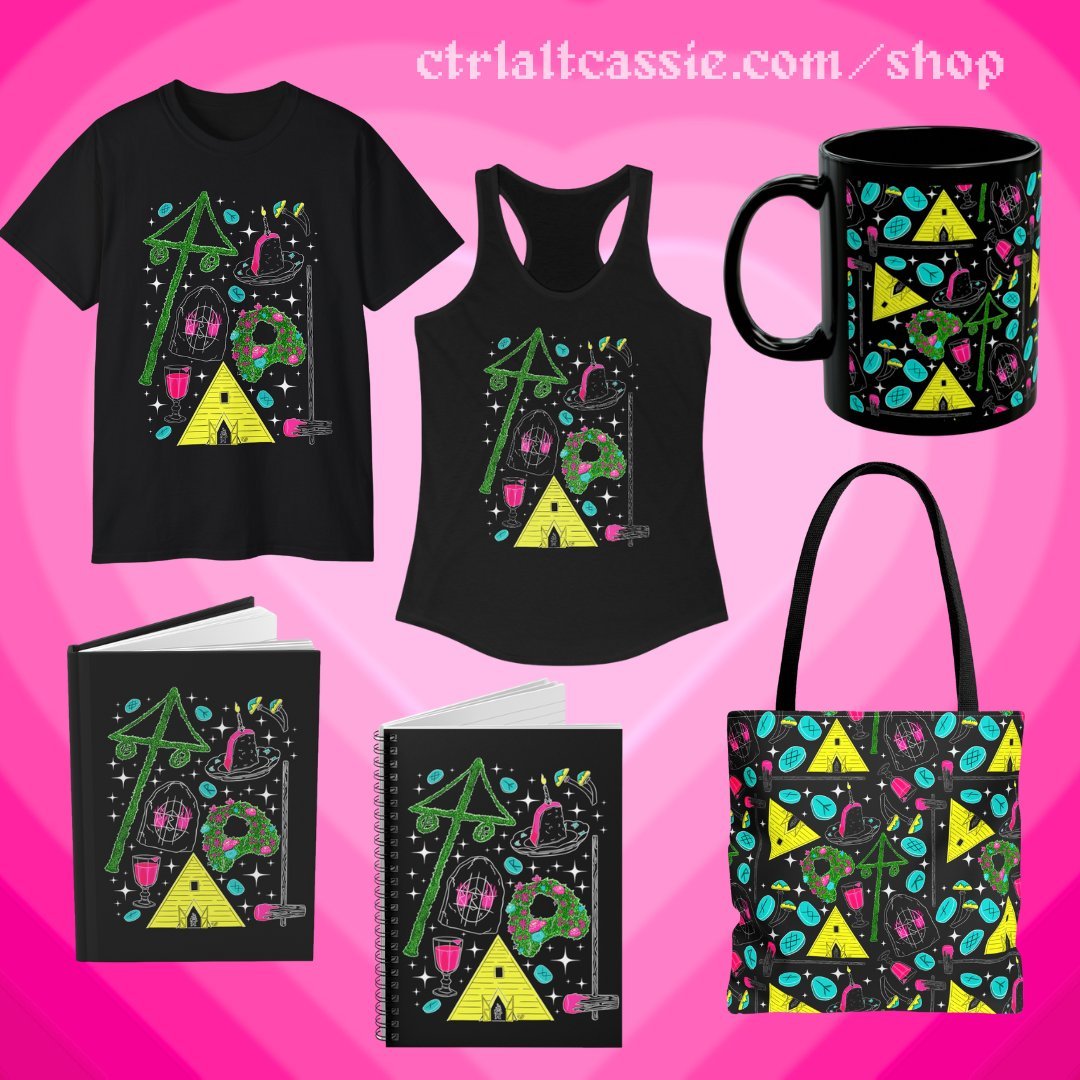 ctrlaltcassie's tweet photo. Who wants to be my first May shop sale? 🥺 I'd love to send you something cute -- I've got summertime apparal, notebooks, mugs, &amp; more!

RTs also help a lot, you never know who might see this &amp; wanna treat themselves!!

https://t.co/xlEJynxGyl https://t.co/PgPb2sbm7z