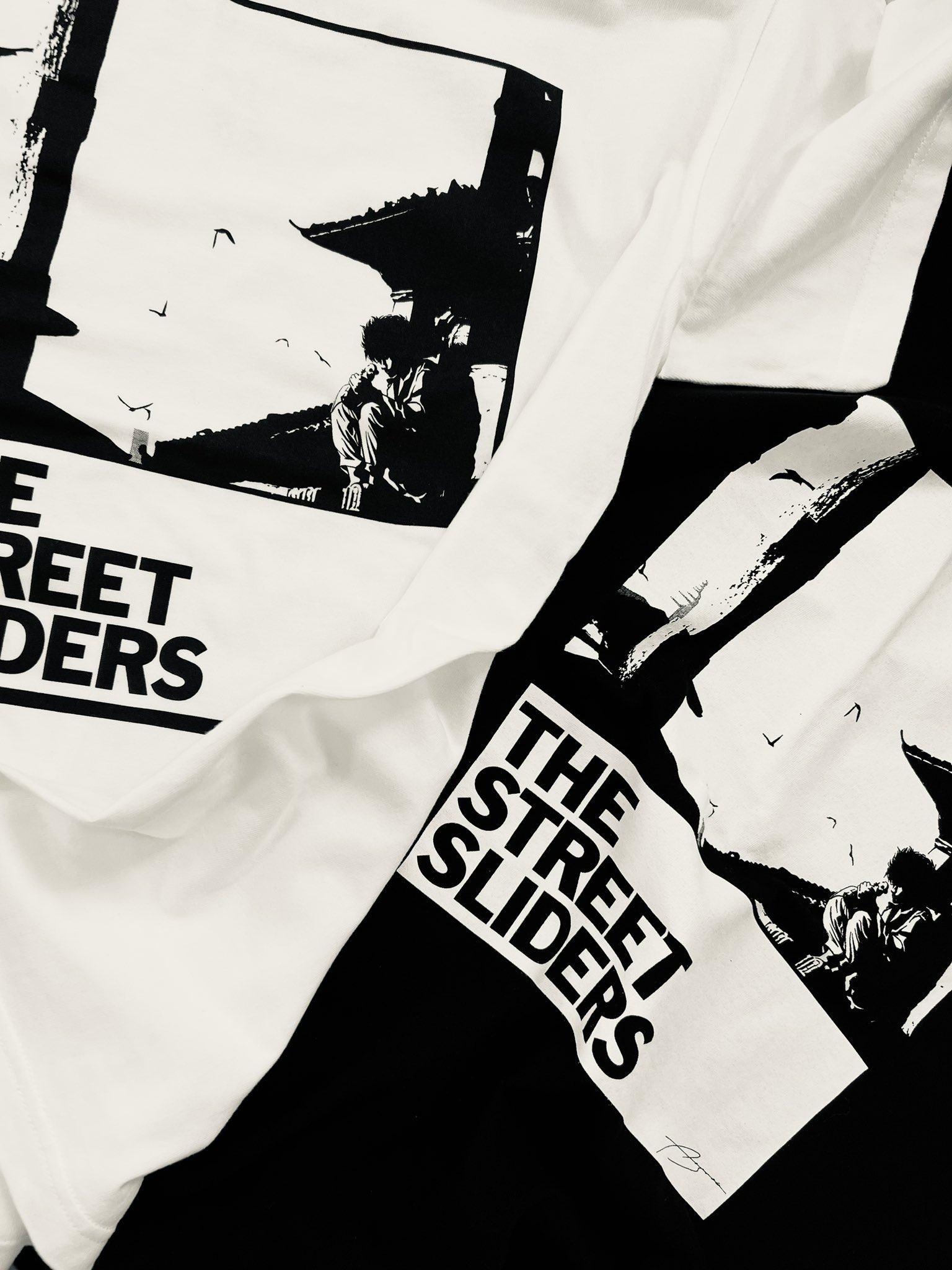 DON'T WAIT ストリートスライダーズ 上條淳士コラボTシャツ　L THE STREET SLIDERS x 上條淳士コラボTシャツ LLサイズ