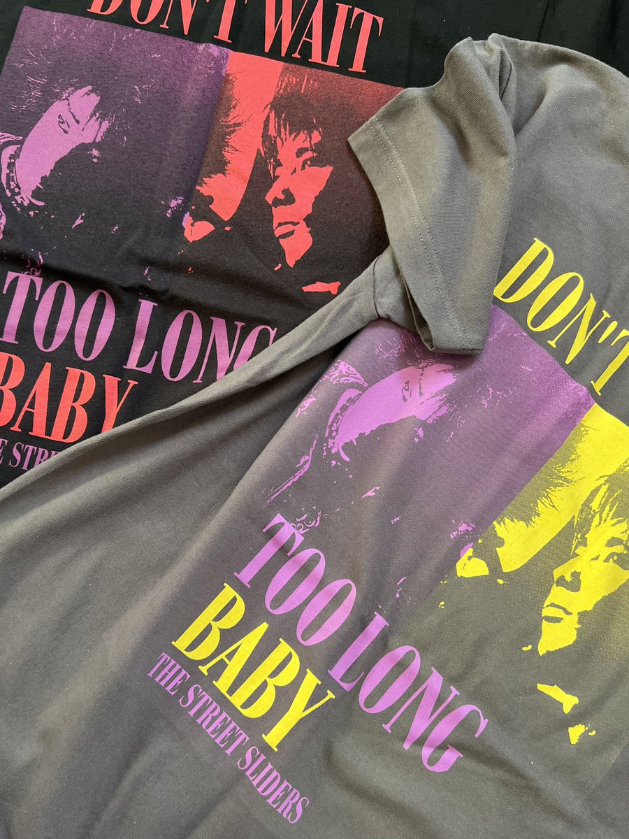 The Street Sliders コラボTシャツ 上條淳士・ワンデイ M The Street Sliders コラボTシャツ 上條淳士・ワンデイ M The Street