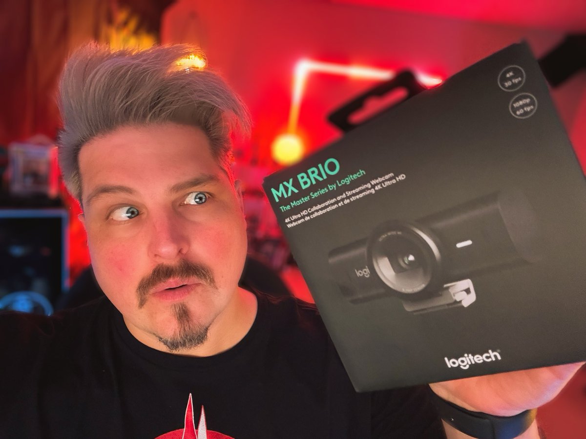 TheOnlyRyann's tweet image. Thanks to @LogitechG for the new MX Brio, I’m going to have a NEW SCENE for charity raising shenanigans TOMORROW for St. Jude!
#LogitechGPartner

I’ll say this, it does AMAZINGLY well in low light conditions🤘🏻
This is gonna be FUN!