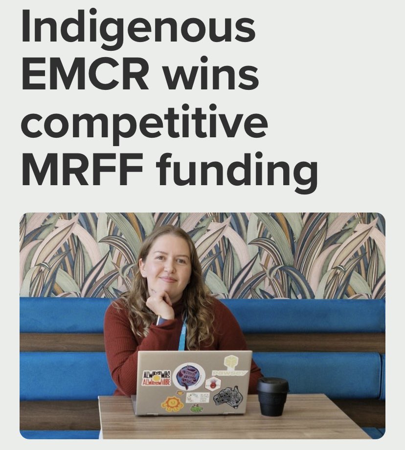 Incredibly proud to have our #EMCR #MRFF awarded to investigate blood cancers among Indigenous Australians. We are keen to use the critical data produced alongside community priorities to influence future research, clinical care, policy and advocacy. indigenousgenomics.com.au/news/indigenou…
