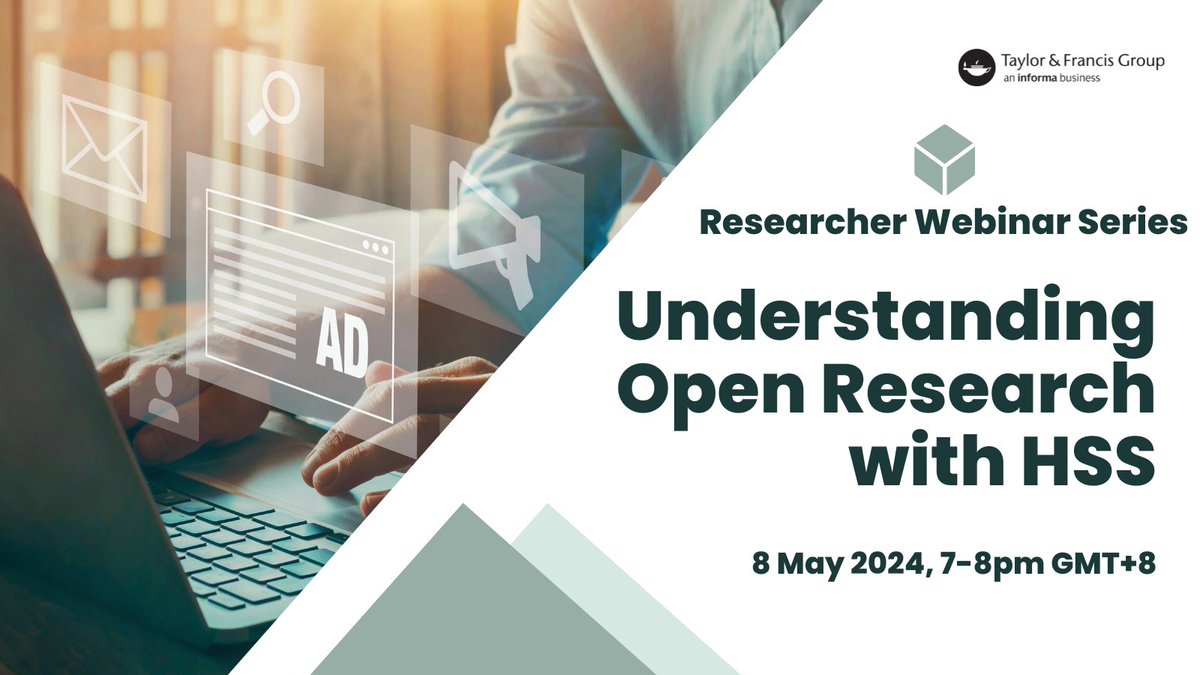 🚨 Free Webinar! 🌟 Calling all Humanities and Social Sciences researchers! Join us for a deep dive into open research tailored just for you. Discover the core tenets of open research and how it can apply to your field. Register here: spr.ly/6010jzwZp