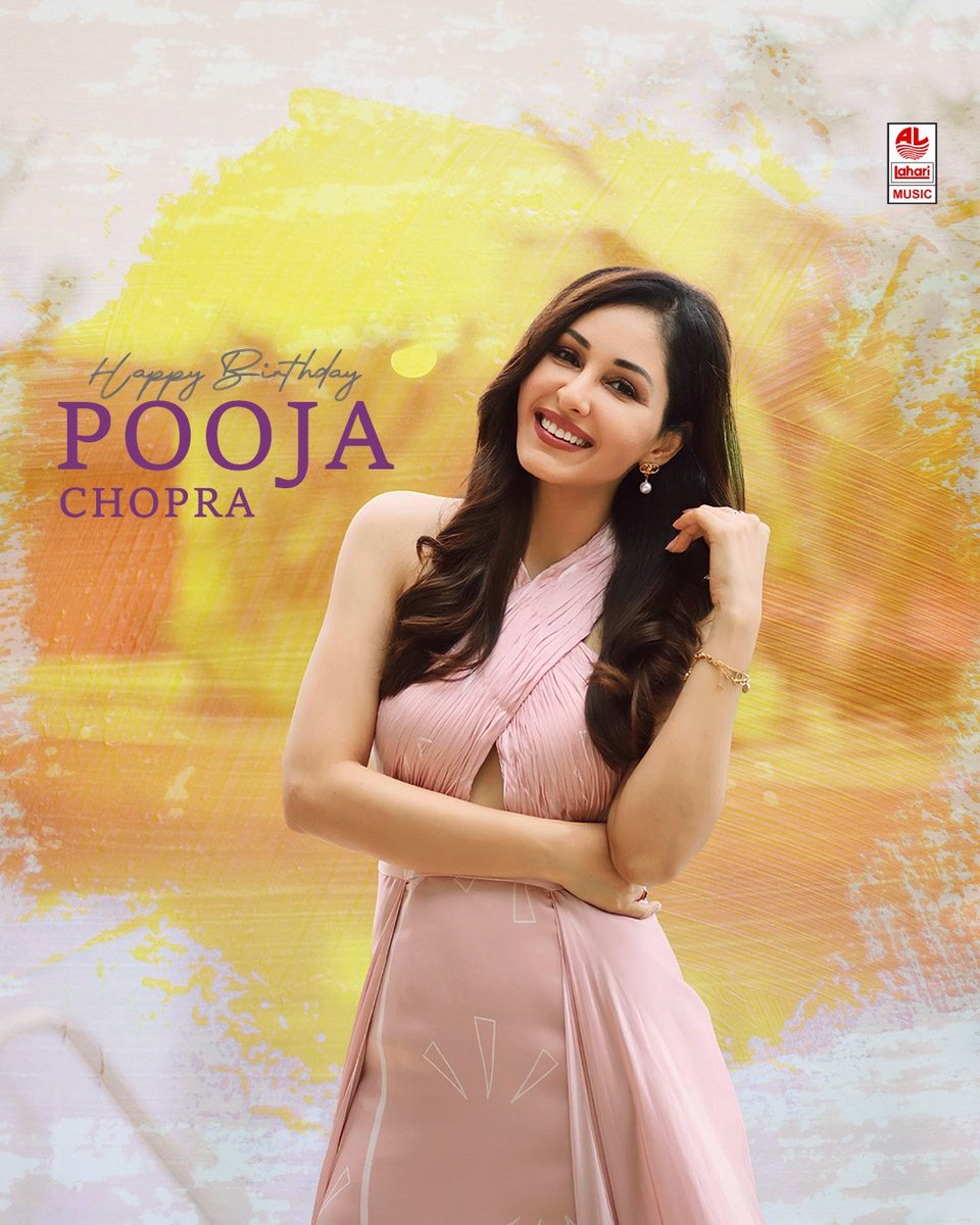 Happy Birthday @Pooja_Chopra_ ! Here's to the stunning decade of amazing performances. 🎉

#HappyBirthdayPoojaChopra #HBDPoojaChopra #PoojaChopra #LahariMusic