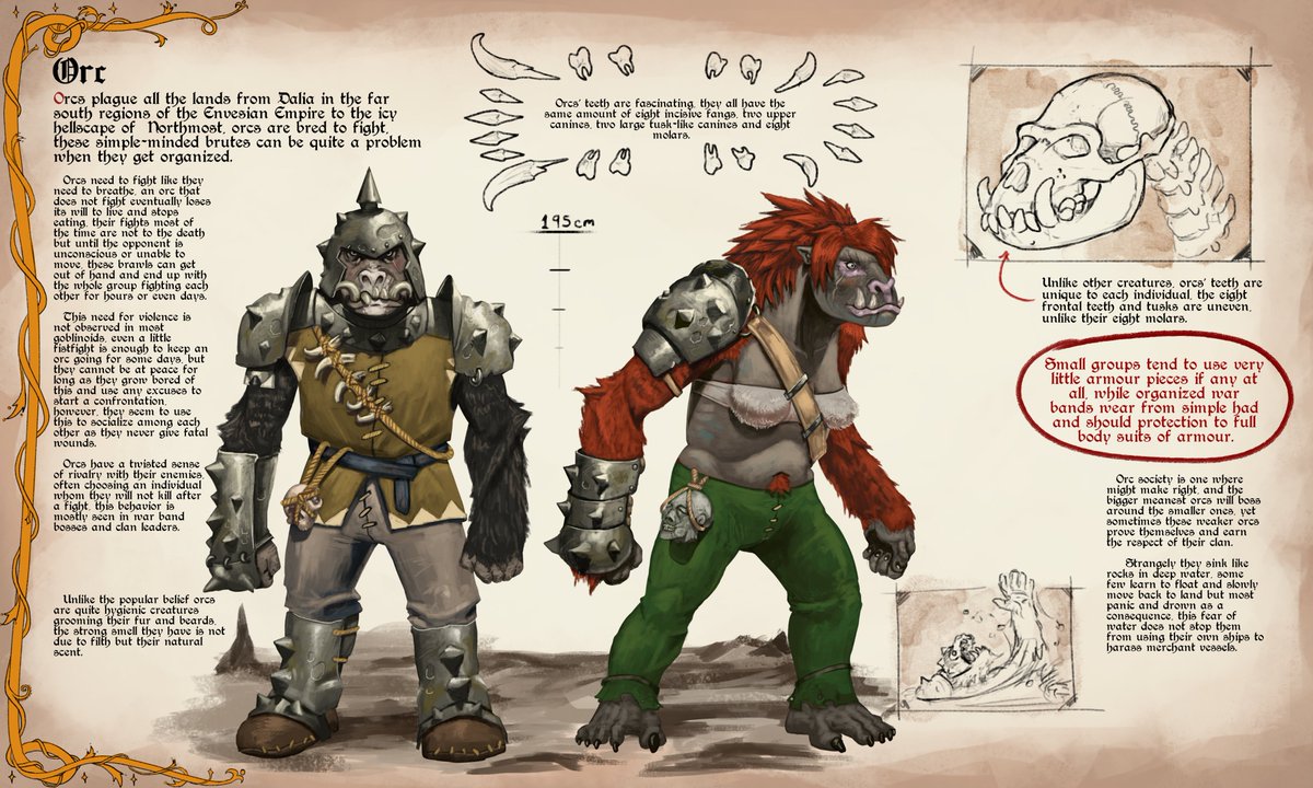 The new orcs design!